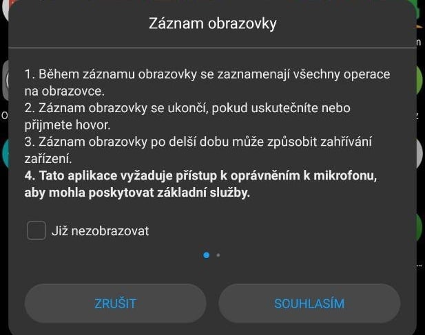 Huawei umí kromě screenshotu i záznam ve formě videa