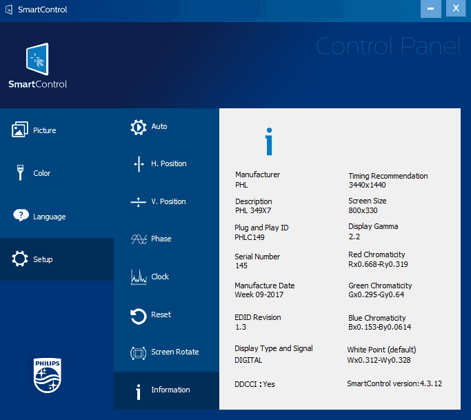 Philips 349X7FJEW 17