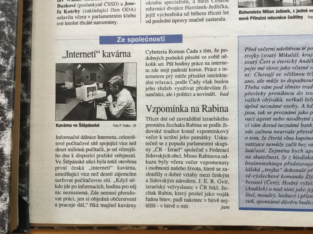 Jak česká média objevila Internet