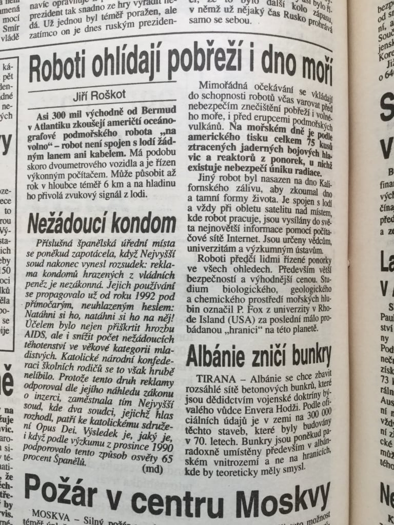 Jak česká média objevila Internet