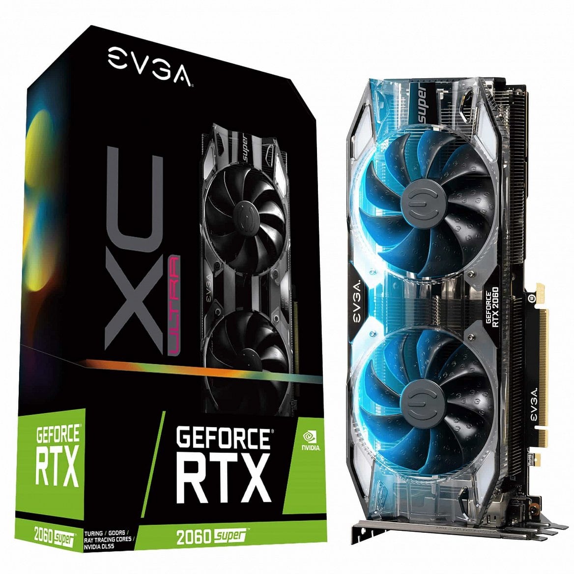 Nvidia GeForce RTX 2060 Super od Evga (Zdroj: VideoCardz)