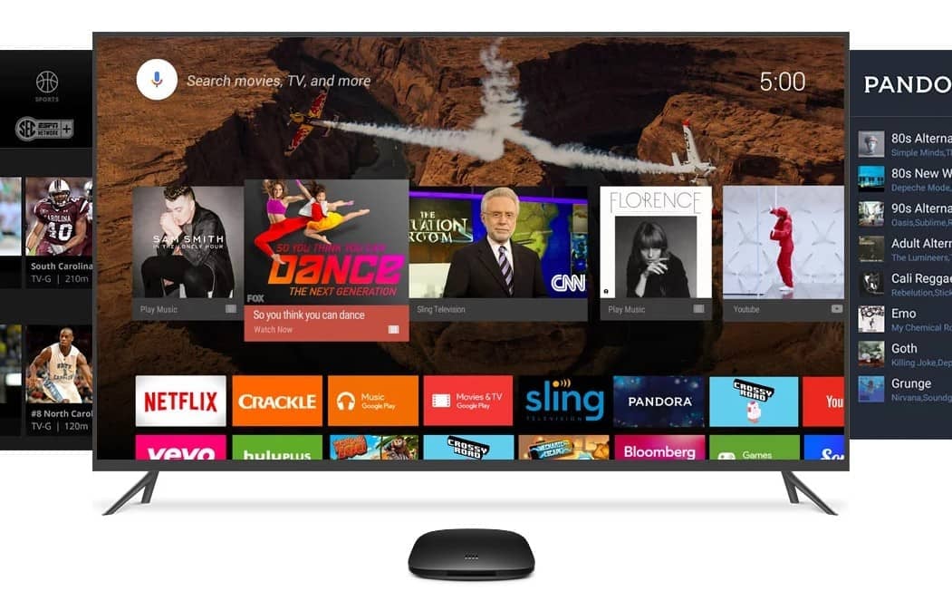 Xiaomi Mi Box s Androidem TV
