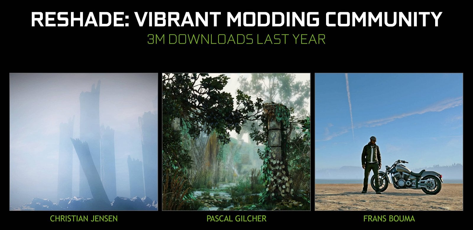 FIltry ReShade v ovladačích GeForce