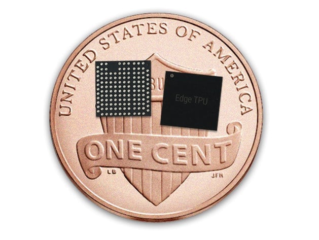 Čip Edge TPU (Zdroj: CNX-Software)