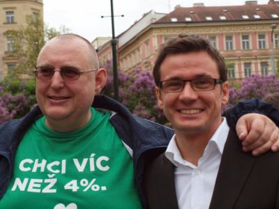 Jiří Hromada, kampaň zelených