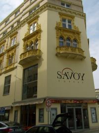 Savoy Brno fasáda