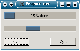 progress bar