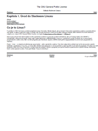 Základy Slackware Linuxu (Slackbook)