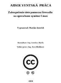 Zabezpečenie siete pomocou firewallu na operačnom systéme Linux