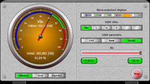 Monitor CPÚ, RAM - náhled