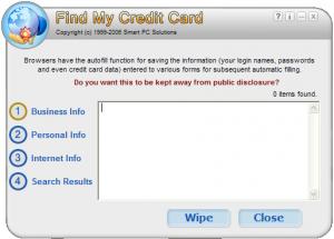 Find My Credit Card 2.3 - náhled