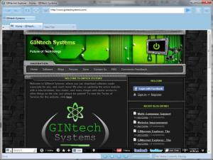 GINternet Explorer 8 Beta - náhled
