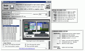 AndySnap 3.1 - náhled