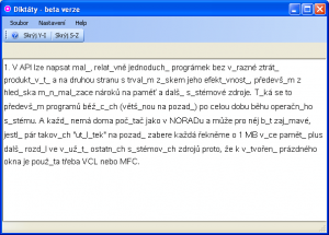 Diktáty 1.0.8.0 - náhled