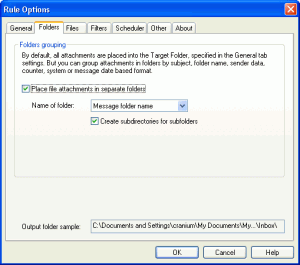 Attachments Processor for Outlook 4.2 - náhled