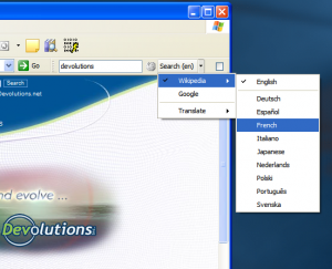 Wikipedia Search Bar 1.0.0.5 - náhled