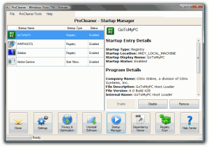 ProCleaner 1.0.1.10 - náhled