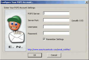 EMail Notifier 1.0.04 - náhled