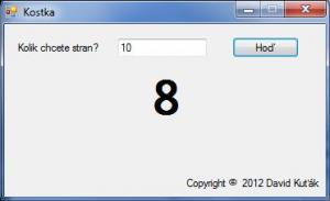 Kostka 1.0.0.0 - náhled