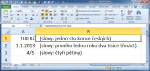 Čísla slovy - náhled