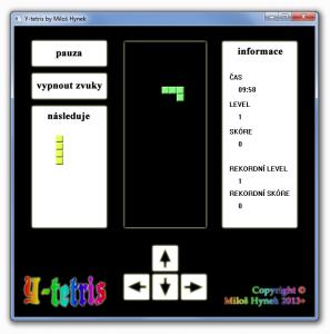 Y-tetris 1.0 - náhled