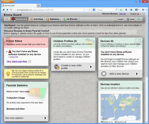 Emma Parental Control 1.0 - náhled