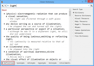 Clever Dictionary 1.2.1.0 - náhled