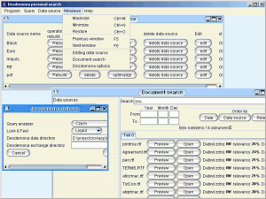 Desdemona Personal finder - náhled