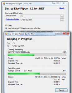 Blu-ray Disc Ripper 1.5 - náhled