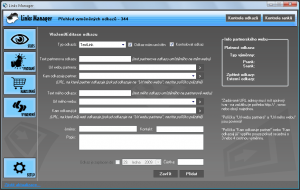 Links Manager 1.11 - náhled