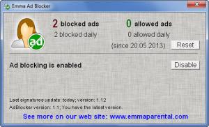 Emma Ad Blocker for Windows 1.1 - náhled