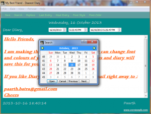 My Best Friend - Dearest Diary 2.4 - náhled