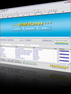 Sharetones 2.00 - náhled