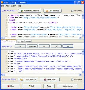 HTML Converter
