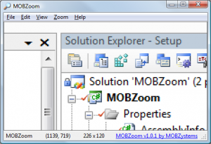 MOBZoom 1.0.1 - náhled