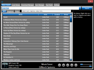 MusicTuner 8.0.0.4 - náhled