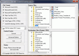 Batch Converter 3.01 - náhled