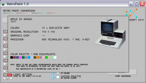 RetroPaint 1.0 - náhled