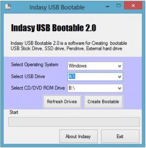 Indasy USB Bootable 2.0 - náhled