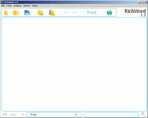 RichWord 1.3 - náhled