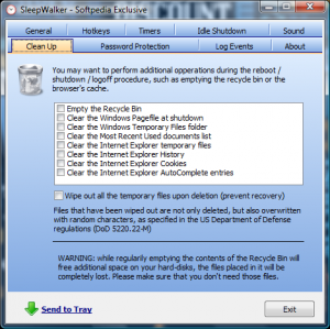 SleepWalker 1.0.0.1 - náhled