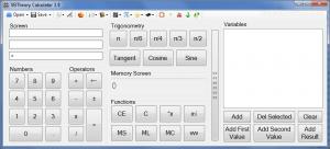 VBTheory Calculator 4.2 - náhled