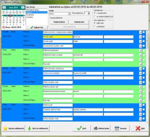 JídelnaSQL Lite 1.5.23 - náhled