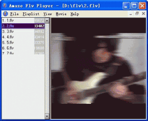 Amaze Flv player 1.0.0.23 - náhled
