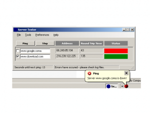 Server Tester 1.0 - náhled
