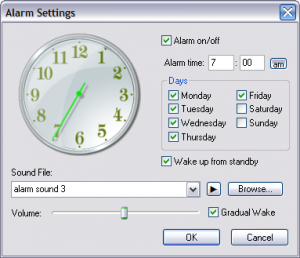 Analogue Vista Clock 1.11 - náhled