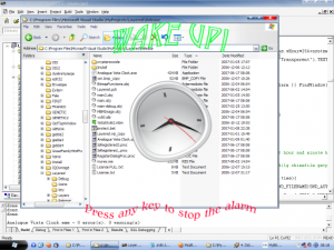 Analogue Vista Clock 1.11 - náhled