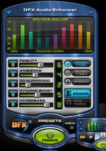 DFX 9 Audio Enhancer 12.014 - náhled