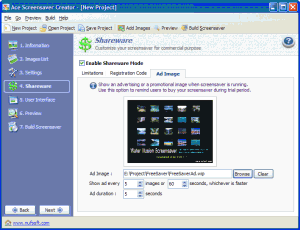 Ace Pro Screensaver Creator 3.80 - náhled