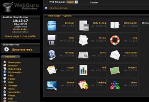 WebGuru Publisher 2.0.4 - náhled